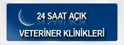 24 Saat Açık Veteriner Klinikleri